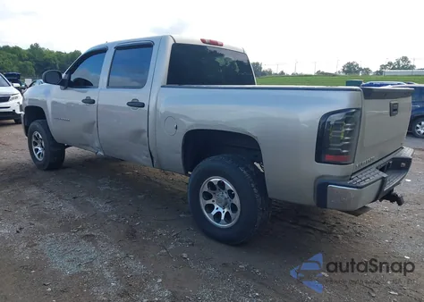 2007 Chevrolet Silverado K1500 Crew Cab z USA, uszkodzony, nr VIN 3GCEK13M87G540965